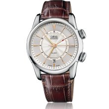 Oris Men's Artelier Silver Dial Watch 908-7607-4051-Set-LS