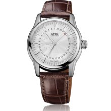 Oris Men's Artelier Silver Dial Watch 744-7665-4051-07-1-22-73FC