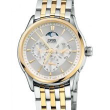 Oris Men's Artelier Silver Dial Watch 581-7592-4351-07-8-21-74