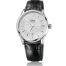 Oris Men's Artelier Silver Dial Watch 733-7591-4091-07-5-21-71FC