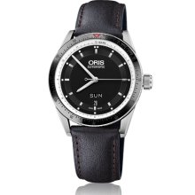 Oris Men's Artix Black Dial Watch 735-7662-4154-07-5-21-82FC