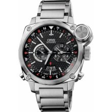 Oris Men's Aviation BC4 Black Dial Watch 690 7615 4154 mb