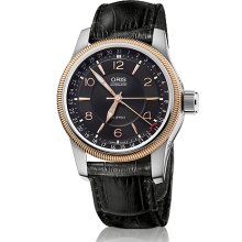 Oris Men's Big Crown Black Dial Watch 754-7628-4364-07-5-20-76FC