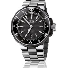 Oris Men's Pro Diver Black Dial Watch 733-7646-7154-07-8-26-71PEB