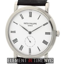 Patek Philippe Calatrava 18k White Gold 36mm