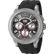 Perrelet Men's Titanium Big Date Chronograph Watch A5003-1