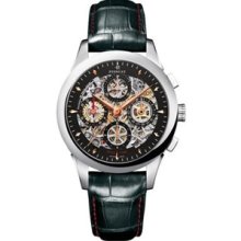 Perrelet Skeleton Chronograph and Second Time Zone A1010/9