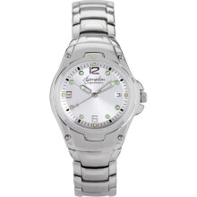 Personalized Women's Silver Tone Bracelet Watch