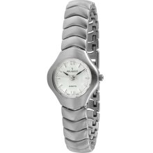 Peugeot Women's Silvertone Wave Link Watch (Silver-tone Wave Link Watch)