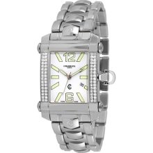 Phillipe Charriol Columbus Mens Diamond Watch 940.930D