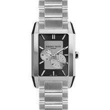 Pierre Petit Men's P-782C Serie Paris Automatic Rectangular Stain ...