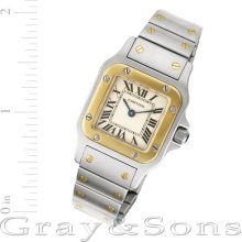 Pre-owned Cartier Santos 40560