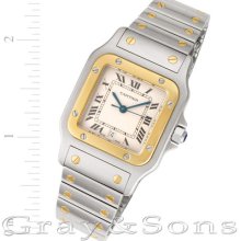 Pre-owned Cartier Santos 187901