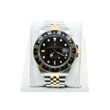 Pre-Owned Rolex GMT-Master 16753 Stainless Steel Gents Watch