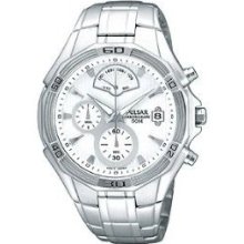 Pulsar Chronograph White Dial Men's watch #PS6031