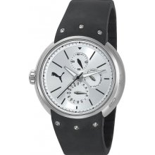 Puma Pu102672002 Hero Silver Black Watch