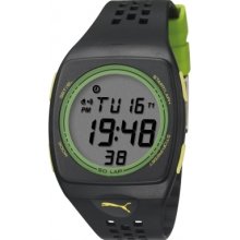 Puma Pu910991003 Faas 300 Black Gree Watch