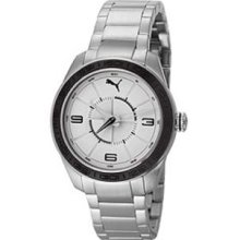 Puma Slice - S Metal Silver Women's watch #PU102972001