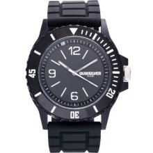 Quiksilver Men's Black Slam Analogue Watch M163brablk With Polyurethane Strap