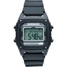 Quiksilver Men's Digital Watch M150dr-Blk With Polyurethane Strap