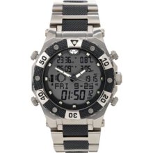 Reactor Graviton 2 Sports Watch for Men - Silver Dial 2-Tone Stainless Bracelet