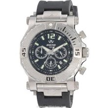 Reactor Neutron Men's - Black Dial - Chronograph - Black Rubber Strap 93801