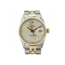 Rolex Date 14k and Steel Two Tone 1500 Watch