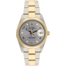 Rolex Date Men's Watch 15203 Steel dial