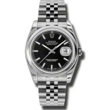 Rolex Oyster Perpetual Datejust 116200 BKSBRO MEN'S Watch