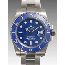 Rolex Submariner Mens Automatic Watch 116619BLSO