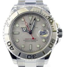 Rolex Yachtmaster 40mm Full Size Platinum Steel Watch 16622