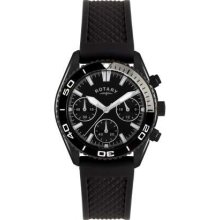 Rotary Gent's Rubber Strap Chronograph GS00107/04 Watch