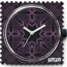 S.t.a.m.p.s Single Watch Face Black Graphic