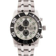 Sartego Men's Ocean Master Stainless Steel Chronograph 6 Colors