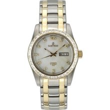 Sartego STMP11 Two Tone Stainless Steel Automatic Mother of Pearl Dial