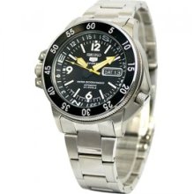 Seiko 5 Map Meter Automatic Dive Watch SKZ211K SKZ211K1 SKZ211