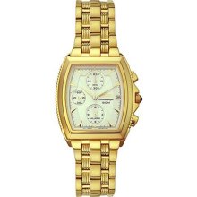 Seiko Men's Stainless Steel Gold Tone Le Grand Sport Alarm Chronograph SNA654