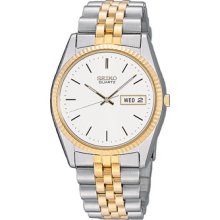 Seiko Mens Two-Tone Watch