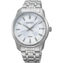 Seiko Sgeg01p1 Quartz Stainless Steel Date, Dress Watch Sgeg01p/ Sgeg01