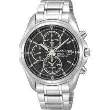 Seiko Solar Chronograph SSC003P1 SSC003P Mens Watch