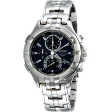 Seiko SPC011 Retrograde Chronograph Silver-Tone Men's Watch