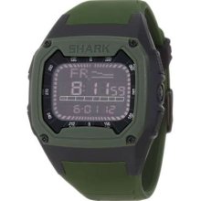 Shark Gents Green Rubber Strap 101181 Watch