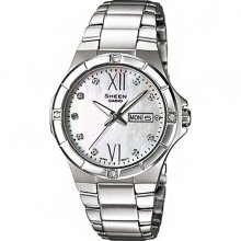 SHE-4022D-7A SHE4022D Casio Sheen Ladies Fashion Dress Watch