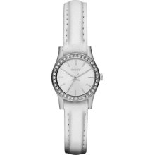 Silver Tone Glitz Watch