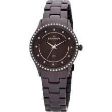 Skagen Brown Plated Ladies Watch 347SDXD