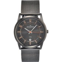 Skagen Men's Stainless Steel Mesh Strap Watch 124xlmmo