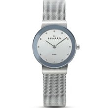 Skagen Mesh Mirror Border Watch, 26 mm