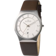 Skagen Stainless Steel Case Watch Chocolate