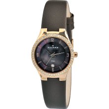 Skagen Women's Stainless Steel Brown Dial Watch