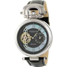 Stuhrling Emperor Open Heart Dual Time Watch 127.33351